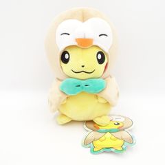 ピカチュウ ジラーチ ポンチョ ぬいぐるみ - メルカリ