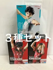 未開封 ハイキュー ポージングフィギュア ３種 LF4C99 f101