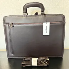 【新品タグ付き】ミラショーン mila schon 2wayビジネスバッグ A4 三方開き クレスタ 牛革 定価73700円のサムネイル