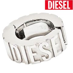 DIESEL フープピアス 片耳用ピアス シルバーカラー DX1447 - メルカリ