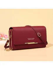 バッグ レディース ショルダーバッグ 大容量 レディース財布、マルチスロット ショルダー/クロスボディバッグ、長財布 クラッチ 携帯ポーチ付き、日常使い、学校 ギフト、教師/生徒 ギフト、誕生日ギフトに最適