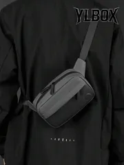 バッグ メンズ ウエストバッグ チェストバッグ、新作ショルダーバッグ、アウトドアバックパック、サイクリングウエストバッグ、スポーツ&カジュアルクロスボディバッグ