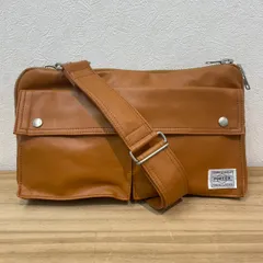 【成】限定カラー!! PORTER ポーター ブラウン キャメル ボディバッグ ショルダー 吉田カバン 【5758YO】D24