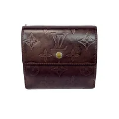 LOUIS VUITTON(ルイヴィトン) Wホック財布 モノグラムマット美品  ポルトモネビエカルトクレディ M65116 ヴィオレ