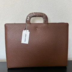 【新品タグ付き】mila schon ミラショーン ビジネスバッグ B4 ネロ チャ 定価47300円のサムネイル