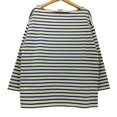 ルミノア Le minor フランス製 ボーダー L/S Tシャツ バスクシャツ メンズ 表記無 