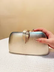 バッグ レディース ドレスバッグ PUレザー ファッション カジュアル デザイン イブニングバッグ、ブラック メタル リーフ スパンコール 小型クラッチバッグ パーティー、バンケット用、チェーン ショルダーストラッ