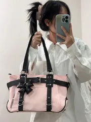 バッグ レディース トートバッグ 2024年新作 学生用ハンドバッグ レディース 大容量 ショルダー クロスボディバッグ かわいいバイクバッグ ミニマリストデザイン通勤トート