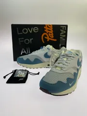 【中古品】 NIKE ナイキ × PATTA パタ AIR MAX 1 NOISE AQUA DH1348-004 エアマックス1 ノイズアクア スニーカー メンズ シューズ 靴 【160-260424-em-42-min】