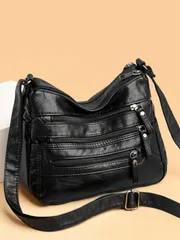 バッグ レディース ショルダーバッグ ビンテージ本革ショルダーバッグ、レディース多ポケットクロスボディバッグ、ファッション大容量ハンドバッグ、新作メッセンジャーバッグ、トートバッグ