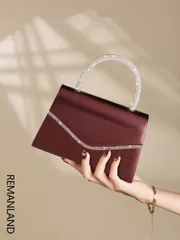 バッグ レディース ドレスバッグ 輝きと華やかなスパンコール、光沢と贅沢さを放つ、エレガントで洗練されたスタイルを演出します。この優雅でファッショナブルな光沢のあるPUクラッチは、パーティー、ボール、結婚式、フォー