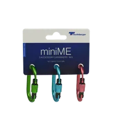 Teufelberger miniME スクリューゲート newモデル アクセサリーカラビナ 2個セット ツリーケア アーボリスト ツリークライミング (グリーン/ブルー/ピンク)のサムネイル