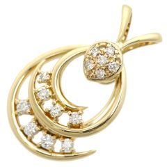 平和堂 K18 ルビー/0.28ct ダイヤ/0.4ct スウィング ペンダント - メルカリ