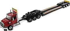 新品 DIECAST MASTERS 1/50 Western Star 49X SBFA トライデム Heavy-Haul ＆ XL 120 HDG 完成品ダイキャストミニカー 71090 [佐川急便]のサムネイル