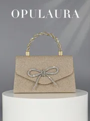 バッグ レディース ドレスバッグ きらめくハンドバッグ - 魅惑的で、優雅で、精巧で、静かな高級感のある輝き、魅力的な夜用バッグ、輝くラインストーンで飾られたクラッチバッグ、パーティーガールや女性、花嫁にぴったり。