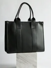 バッグ レディース トートバッグ ファッショナブルでパーソナライズされたレターパターン大容量レディースPUトートバッグ、多目的通勤用クロスボディバッグ クリスマスウィンターのクリスマスギフト