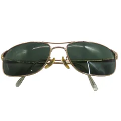 【中古】Ray-Ban レイバン サングラス RB3147 グリーンレンズ 001 59□17 ゴールド系フレーム メタルフレーム A2601693【無料ギフトラッピング承ります】