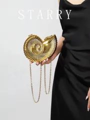 バッグ レディース ドレスバッグ ミニラグジュアリーグロッシーアクリル製レディースファッションノベルティシェル型イブニングバッグパーティー長鎖ショルダークロスボディハンドバッグ財布、完璧な面白いノベルティギフト