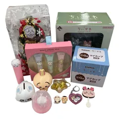 186001 現状品 ちいかわグッズ マグカップ フィギュア 他 13点まとめ売り