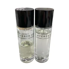 186001 SHOLAYERED BODY SPRAY シュガーライチ ベルガモットジャスミン 2点まとめ売り