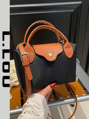 バッグ レディース ショルダーバッグ 女性用ファブリックナイロンミニクロスボディバッグ、マグネットスナップ ダンプリング型 カジュアル キュートなファッションハンドバッグ