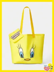 バッグ レディース トートバッグ ファッショナブルな大容量レインボーキャットパターントートバッグ