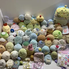 ◆すみっコぐらし 約90点 まとめ商品 ぬいぐるみ マスコット バッグ 雑貨 など すみ神様 ぺんぎん？ とかげ とんかつ まほうつかい　など 現状品