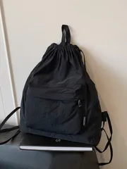 バッグ レディース バックパック シンプルカジュアルドローストリングポケットバックパック、新デザイン スポーツデイパック、軽量でシンプル、旅行に最適