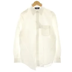 メーカーズシャツ カマクラ MAKER'S SHIRT 鎌倉 タグ付き ワイシャツ ドレスシャツ ボタンダウンシャツ 長袖 41-85 白 ホワイト PMOS76-06 /HN