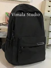 バッグ レディース バックパック 黒色 防水 多機能バックパック、スクールバッグ(黒)教師への クリスマスプレゼント、大学生バックパック、学生用バックパック、学校用品