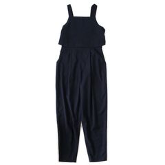 ✨美品✨ ELIN × STUDIOUS 別注 タックオールインワン ブラック - メルカリ