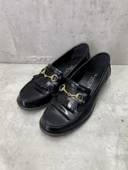 HARUTA ハルタ キルトビットローファー #238 シューズ size24.5/クロ  ■■ レディース