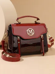 バッグ レディース ショルダーバッグ 女性ファッション特許革クロコダイル柄バッグ[]、調整可能な幅広ストラップ、軽量ショルダーバッグ、通勤、旅行、ショッピングなど様々な用途に使えます