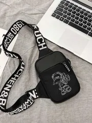 バッグ メンズ ウエストバッグ ファッションショルダーバッグ スリングバッグ メンズ 小さめバッグ クロスボディバッグ カジュアル 携帯電話チェストバッグ 旅行 ハイキング 軽量 小型バックパック ハロウィーンバッ