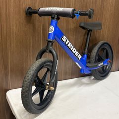 引き取り希望】12インチ ストライダー 青 バランスバイク ブルー