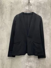 グリーンレーベルリラクシング ユナイテッドアローズ ストレッチ UVカット サラフール ノーラペル ジャケット size38/黒 ■◇ レディース