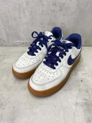 NIKE ナイキ AIR FORCE 1 BY YOU ローカット スニーカー size24.0?/ホワイト/ブルー ■■ レディース