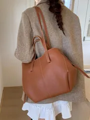 バッグ レディース トートバッグ 韓国風ミニマリストウィングデザントートバッグ、パーソナライズ ファッション大容量カジュアルハンドバッグ、レディース用ショルダーバッグ