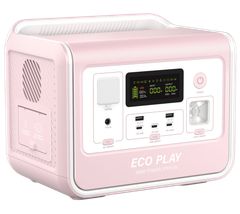 ECOPLAY ポータブル電源 EP800 800W 512Wh リン酸鉄 4000回サイクル 