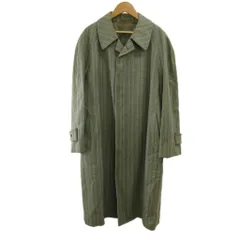 エルメネジルドゼニア Ermenegildo Zegna ステンカラーコート ウール A4 グレー マルチカラー ストライプ柄 襟付き 長袖 /PP ■ECE004のサムネイル