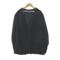 エディーバウアー EDDIE BAUER ベロアテーラードジャケット S 紺 ネイビー 無地 ノッチドラペル 長袖 /SH ■ECA004のサムネイル