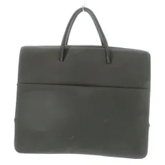 マリクレール MARIE CLAIRE ブリーフケース 書類かばん 黒 ブラック トップハンドル スリットポケット 無地 /MN31 ■GY59