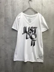 NIKE ナイキ Dri-FIT 半袖 Tシャツ sizeL/ホワイト ■◆ メンズ