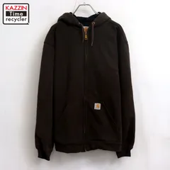 2026年最新】carhartt ジップパーカー ブラウンの人気アイテム - メルカリ