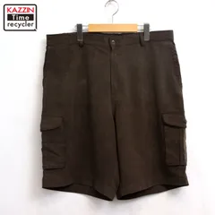 00s Tommy Bahama カーゴ シルク ショートパンツ メンズ XLサイズ相当 ビッグサイズ オーバーサイズのサムネイル