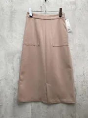 新品 nano universe ナノユニバース WEB限定 スリット タイト スカート size36/グレージュ ■◇ レディース