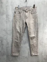 upper hights アッパーハイツ THE STELLA MINK クロップド ストレッチ スキニー デニムパンツ size24/グレージュ  ■■ レディース
