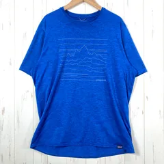 ✉️Men's M ブルー系 2020 Patagonia ( パタゴニア ) キャプリーン クール デイリー グラフィック シャツ Capilene Cool Daily Graphic Shirt UESX ポリエステル ウェア トップ