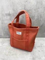 ORCIVAL オーシバル キャンバス トート バッグ /赤  ■■ レディース