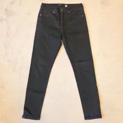 Levi's MADE&CRAFTED 721 ハイライズスキニー デニム 黒 ／ W27 L30 レディース